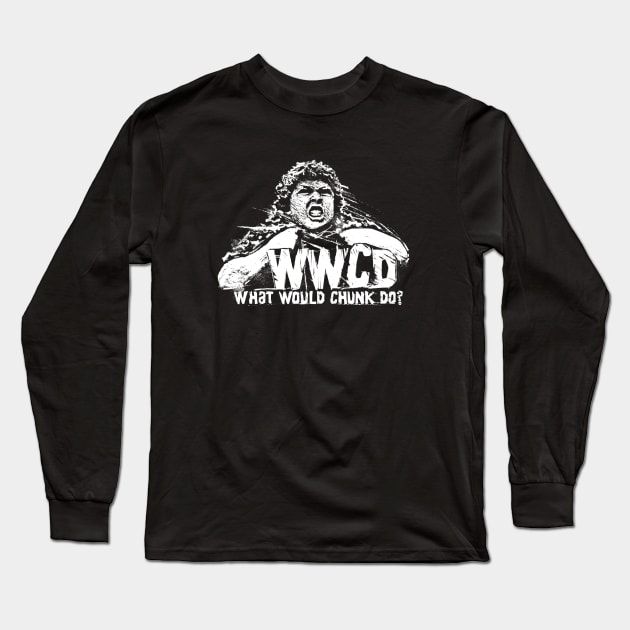 What Would Chunk Do? Long Sleeve T-Shirt by tommyball